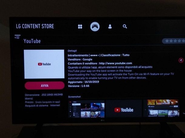 Come installare app su Smart TV LG