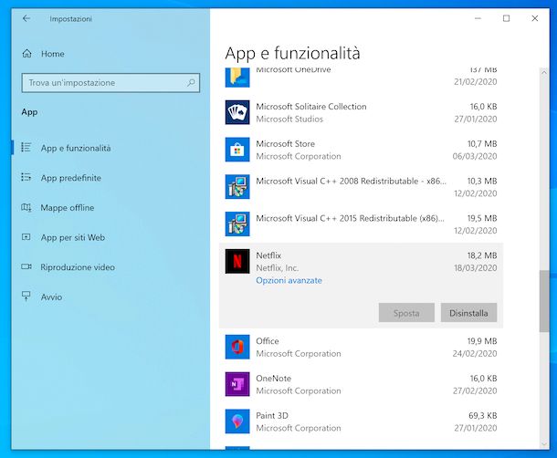 Come alleggerire Windows 10