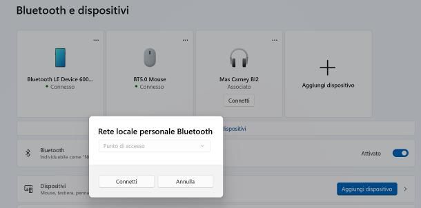 Come usare iPhone come modem Bluetooth