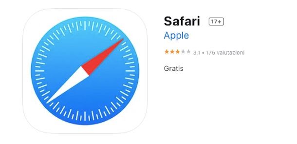 Recuperare icona Safari