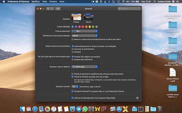 Dark Mode macOS Mojave