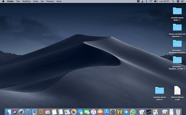 Desktop macOS Mojave