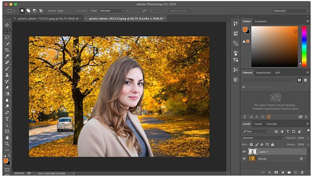 Come ritagliare un'immagine con Photoshop