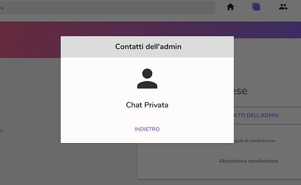 Contatti admin