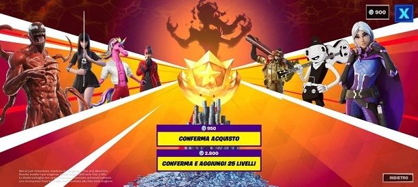 Stagione 8 Capitolo 2 Battle Pass Fortnite