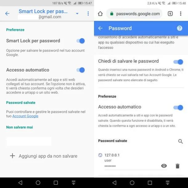 Google Smart Lock 