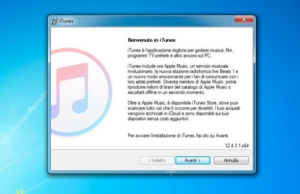 Recuperare icona iPhone PC Windows