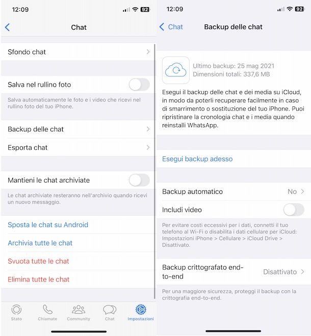 Backup WhatsApp