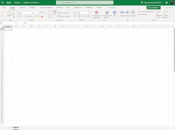 Excel online