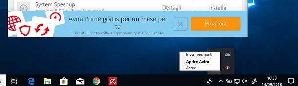 Accesso ad Avira Phantom VPN