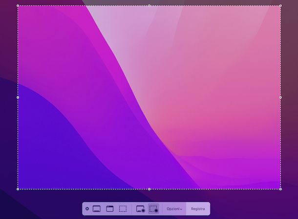 Screenshot macOS