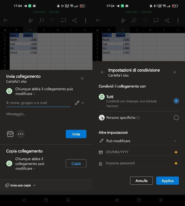 Come mettere password per aprire file Excel