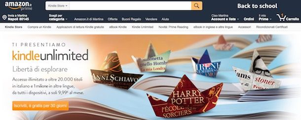 Come si pagano i libri su Kindle