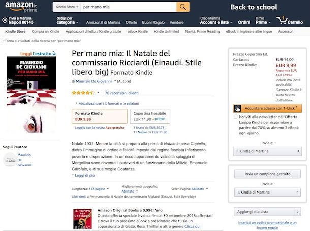 Come si pagano i libri su Kindle