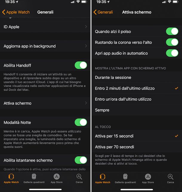 Come spegnere Apple Watch