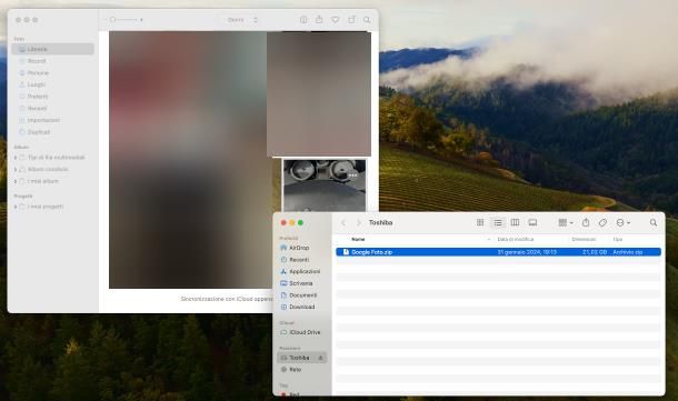Come trasferire foto da Mac a chiavetta USB