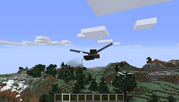 Come volare su Minecraft