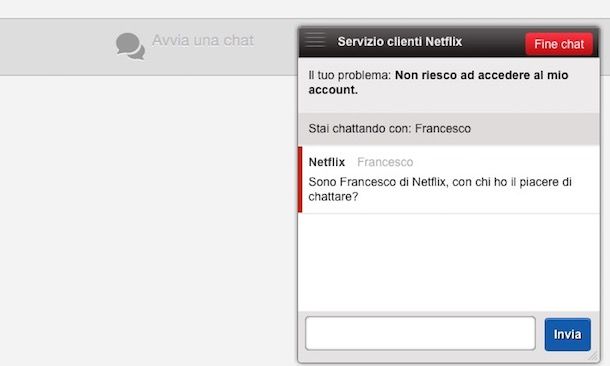 Come contattare Netflix