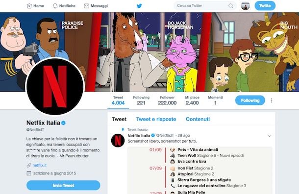 Come contattare Netflix