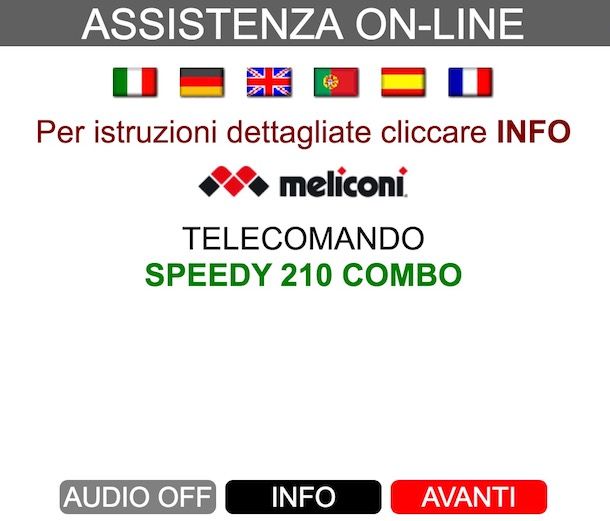 Come programmare telecomando Meliconi