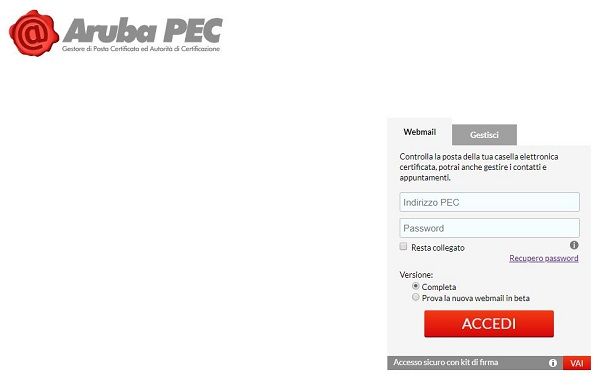 Webmail pec buffetti it