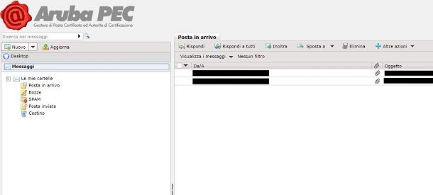 posta inviata da webmail aruba