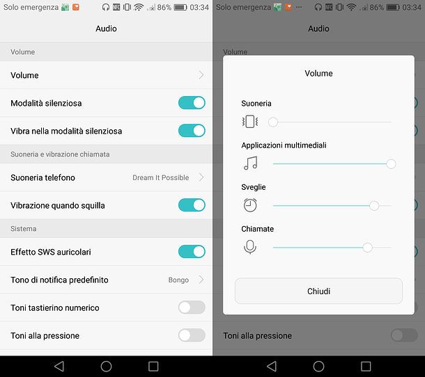 Come amplificare le cuffie su Android