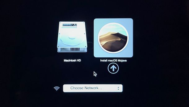 Boot macOS Mojave