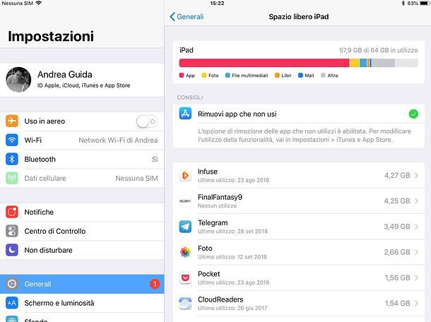 Come disinstallare automaticamente app su iPad