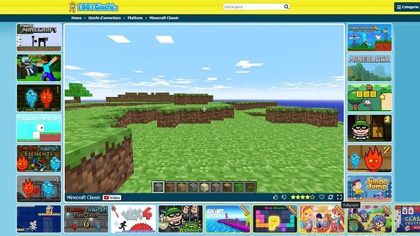 Minecraft Classic Giochi gratis per bambini 1001
