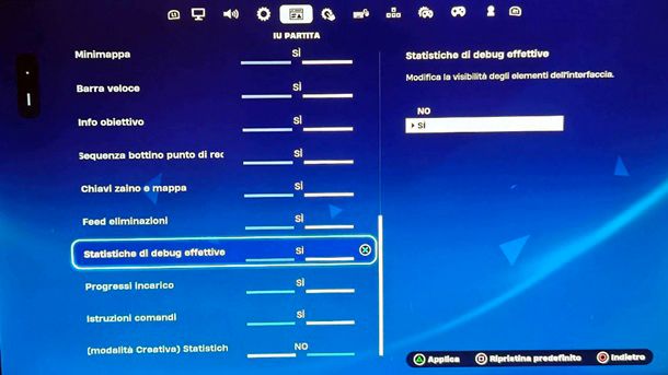 Come vedere il ping di Fortnite su PS5