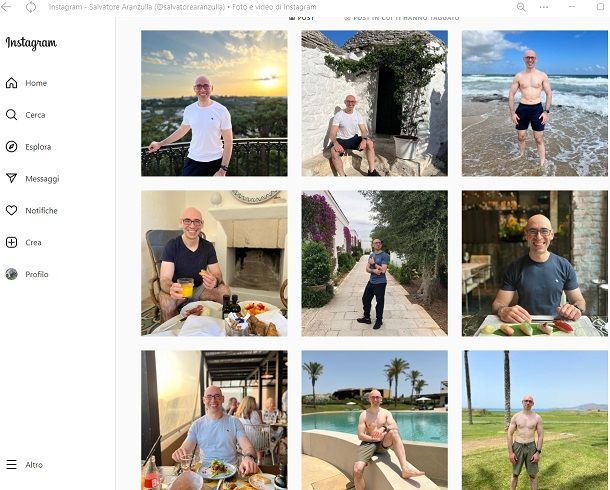 Instagram per Windows 10