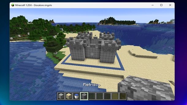 Pietrisco Minecraft Torri