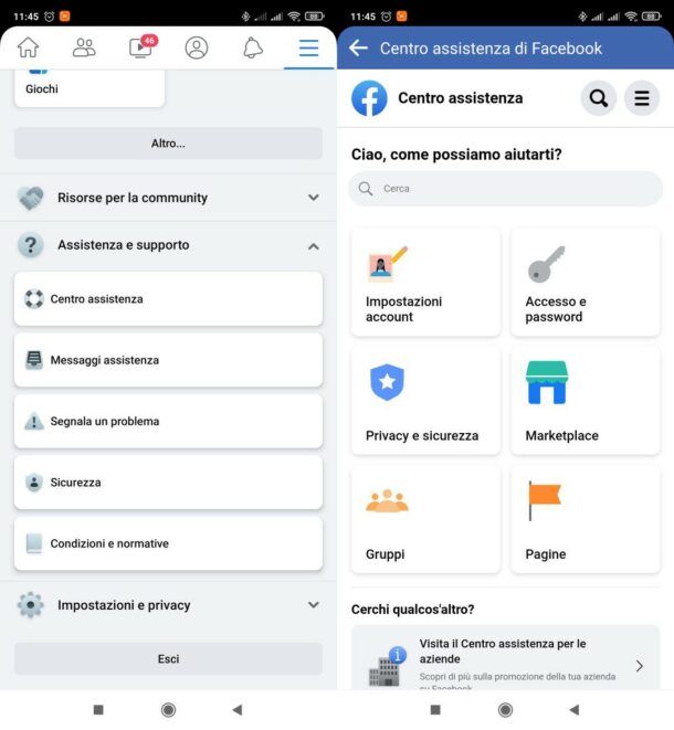 Come nascondere gli amici su Facebook dal cellulare