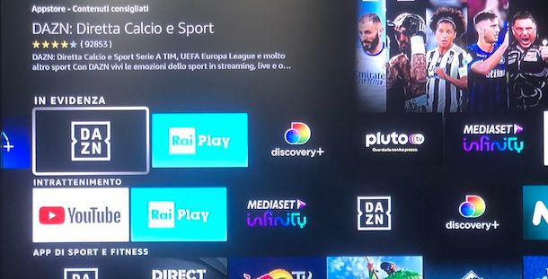 DAZN Fire TV Stick