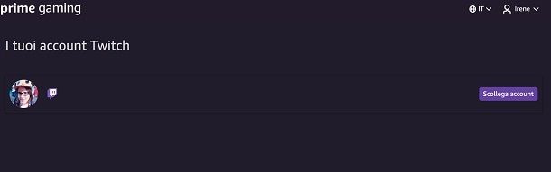 Twitch disconnessione
