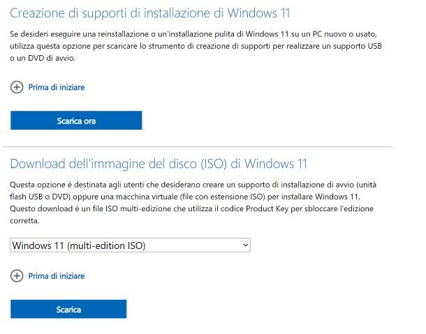 Come installare Windows 11 da USB