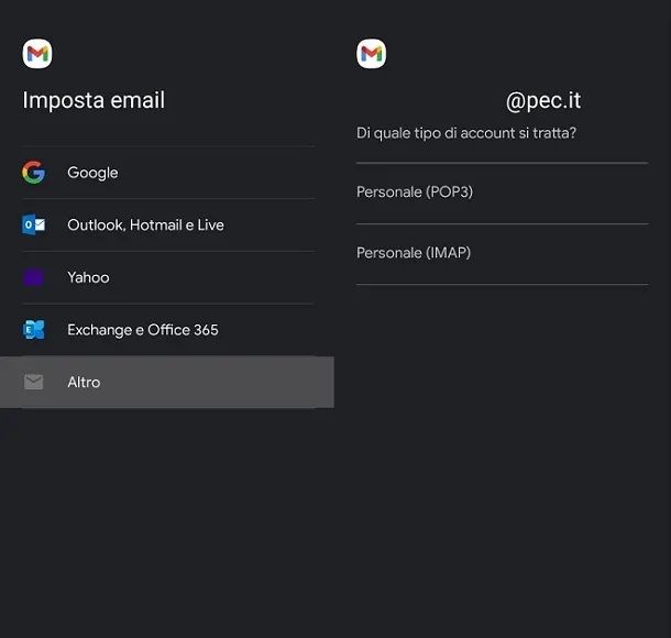 Come configurare la posta Aruba su Gmail