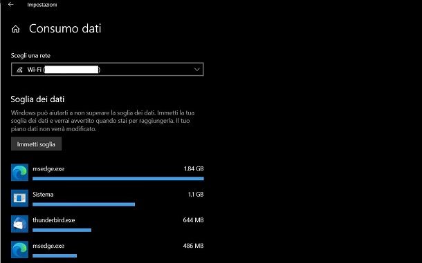 Impostazioni di Windows