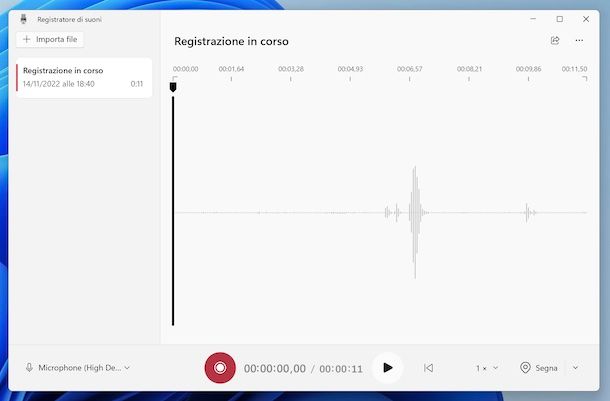 Registratore di suoni