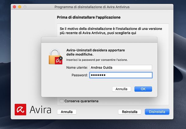 Come disinstallare Avira da Mac