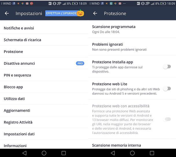 Come disattivare Avast su Android
