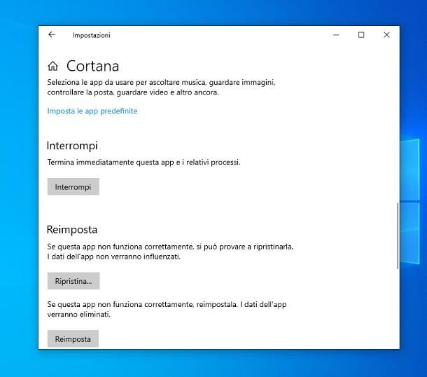 Come attivare Cortana