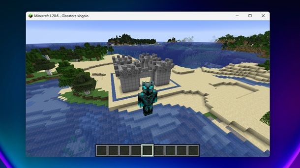 Castello finito Minecraft