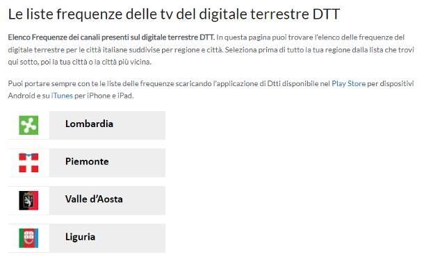 Come sintonizzare il decoder