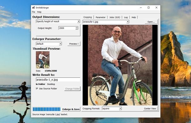 SmillaEnlarger Come aumentare risoluzione foto