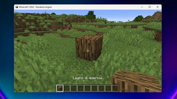 Legno di quercia Minecraft villa