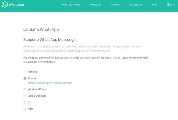 Come inviare link su WhatsApp