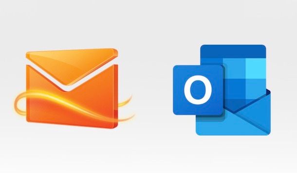Logo Hotmail e Outlook