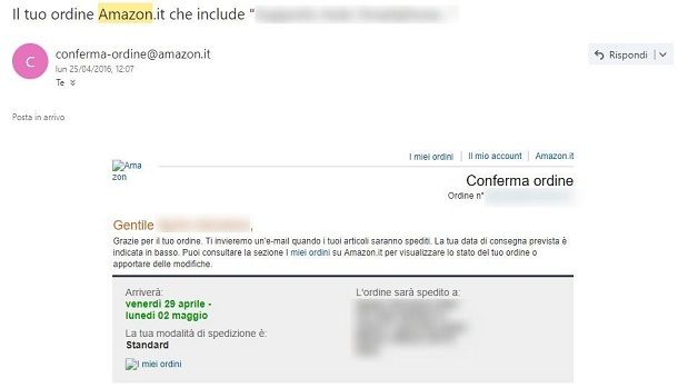Datazione modello di dati del sito Web